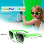 MIAHART 48 Pack Kids Party Sunglasses Bulk for Summer Party Favors Boys and Girls Birthday Party Goody Bag Fillers, Green