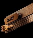 QUAY - Sunglasses for Men & Women, Round Lenses with UV Protection (After Party, Matte Black/Black Fade)