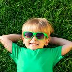 MIAHART 48 Pack Kids Party Sunglasses Bulk for Summer Party Favors Boys and Girls Birthday Party Goody Bag Fillers, Green