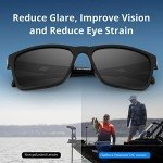 KastKing FlatRock Polarized Sport Sunglasses for Men and Women, Ideal for Driving Fishing Cycling Running, UV Protection