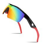 FEISEDY Kids Teens Baseball Polarized Sunglasses Sports TR90 Frame Boys Girls Cycling B2454