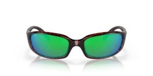Costa Del Mar Man Sunglasses Tortoise Frame, Green Mirror Lenses, 59MM