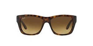 Ray-Ban RB4194 Square Sunglasses, Light Havana/Brown Gradient, 53 mm