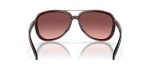 Oakley Women's OO4129 Split Time Aviator Sunglasses, Crystal Raspberry/G40 Black Gradient, 58 mm