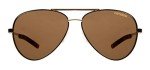 Tifosi Optics Shwae Aviator Sunglasses (Midnight Gold, Brown)