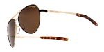 Tifosi Optics Shwae Aviator Sunglasses (Midnight Gold, Brown)