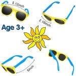GINMIC Kids Sunglasses Bulk, 24Pack Neon Sunglasses for Kids,Boys and Girls, Great Gift for Birthday Party Supplies, Beach, Pool Party Favors, Fun Gift, Goody Bag Favors