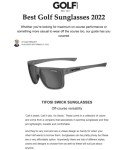 Tifosi Optics Swick Sunglasses (Blackout/Smoke lenses)