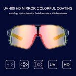 ROCKBROS Polarized Sunglasses UV Protection for Women Men Cycling Sunglasses, Blue