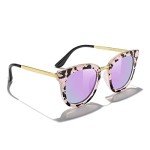 MERRY'S Girls Cat Eye Sunglasses for kids Children Polarized Sunglasses S7001 (Purple, 46)