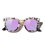 MERRY'S Girls Cat Eye Sunglasses for kids Children Polarized Sunglasses S7001 (Purple, 46)
