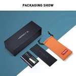 MERRY'S Girls Cat Eye Sunglasses for kids Children Polarized Sunglasses S7001 (Purple, 46)