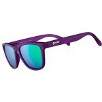 goodr Gardening with a Kraken Polarized Sunglasses for Men & Women, Medium Sized (OG), Dark Purple Translucent Lens with Light Green Mirrored Reflective Lens, UV400 Protection, No Slip, No Bounce