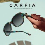 CARFIA Acetate Polarized Sunglasses for Women UV Protection Retro Trendy Big Sunnies CA2024 Green Turquoise