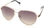 Jessica Simpson Women's J5702 Elegant Metal Aviator Pilot Sunglasses with UV400 Protection- Glamorous Lightweight Sunglasses for Women, 61mm