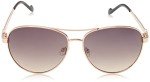 Jessica Simpson Women's J5702 Elegant Metal Aviator Pilot Sunglasses with UV400 Protection- Glamorous Lightweight Sunglasses for Women, 61mm