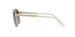 Versace Man Sunglasses Pale Gold Frame, Light Grey Gradient Grey Lenses, 59MM
