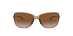 Oakley Women's OO9301 Cohort Rectangular Sunglasses, Sepia/Dark Brown Gradient, 62 mm
