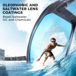 KastKing Huzzah Polarized Sport Sunglasses for Men and Women, Ideal for Driving Fishing Cycling and Running,UV Protection