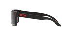 Oakley Men's OO9102 Holbrook Square Sunglasses, Matte Black/Prizm Grey, 57 mm