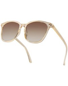 Myiaur Polarized Sunglasses for Women, Square Mirrored Trendy Shades with UV Protection Reduce Glare Sun Glasses