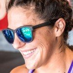 goodr Silverback Squat Mobility Polarized Sunglasses for Men & Women, Medium Sized (OG), Dark Gray Translucent Frames with Light Green Mirrored Reflective Lenses, UV400 Protection, No Slip, No Bounce