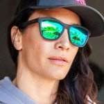 goodr Silverback Squat Mobility Polarized Sunglasses for Men & Women, Medium Sized (OG), Dark Gray Translucent Frames with Light Green Mirrored Reflective Lenses, UV400 Protection, No Slip, No Bounce