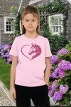 Zylkor Horse Shirts for Girls Love Horses Shirt Youth Horseback Riding Casual Animal Graphic Tees 8-15 Year Old