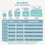 Horse Gifts for Girls Women Throw Blanket - Ultra Soft & Plush, Lightweight & Cozy, Breathable Horse Flower Bed Blanket - Animal Lovers, 40"x50" - Kids/Throw Size