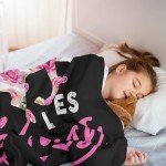 Jepufo Horse Gifts for Girls, Horse Blanket for Girls, Horses Gifts for Women, Just a Girl Who Loves Horses, Best Horse-Lover Stuff Birthday Christmas Ideas Blanket 40"X50"