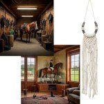 Dielianyi Equestrian Macrame Wall Hanging Equestrian wall art Handmade macrame decor Equestrian-inspired wall hanging horse lover decor
