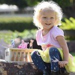 Breyer Unicorn Magic Wooden Carry Stable Playset w/ 6 Unicorns