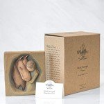 Willow Tree Quiet Strength, Always There for me, Expression of Friendship and Love Between Girls and Horses, Sculpted Hand-Painted Bas Relief Wall Plaque