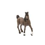 Schleich Horse Club Arabian Stallion Figurine - Detailed Horse Toy with Distinctive High Tail Carriage, Durable for Education and Imaginative Play for Boys and Girls, Gift for Kids Ages 5+