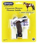 Breyer Traditional Cimarron Western Pleasure Saddle (1:9 Scale), 6.5"L x 7.875"H H