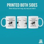A Wise Woman Once Said Forget It I’m Getting A Horse And She Lived Happily Ever After Horse Lover Equestrian Gifts For Women From Mom Dad Friends Ceramic Mug 11 oz White