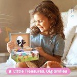 Jewelkeeper Jewelry Box for Girls - Barn Design Musical Jewelry Box with Spinning Horse Doll - Pony Stuff for Girls, Horse Gift for Kids, Equestrian Keepsake for Ages 2 and Up- Home on the Range Tune