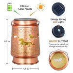 kyoryuger Horse Solar Lanterns Outdoor Horse Gifts for Women Mom Grandma, Horse Lovers Gifts, Birthaday for Mom Metal Decorative Lanterns for Yard Patio Lawn Solar Garden Decor