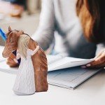 Girl Embrace Horse Statue Decor - Hand-Painted Sculpted Figurine Gifts for Women and Horse Lovers - Memorial Figure, Keepsake Gift for Birthday, Christmas, Thanksgiving