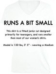 Ann Arbor T-shirt Co. Just a Girl who Loves Horses | Cute Girl Riding Rider V-Neck T-Shirt for Women-(Vneck,S) Mint