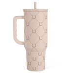 SANDJEST Horse Tumbler with Handle, Insulated Cup Stainless Steel Travel Mug Cup, Gifts for Women Girl, Equestrian Gift for Birthday Christmas, 40oz