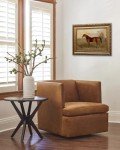 KBKBART Gold Framed Vintage Wall Art, Vintage Horse Painting Farmhouse Decor, Rustic Antique Equestrian Art Prints Wall Decor, Western Animal Picture Wall Hanging Decor for Living Room, Bathroom, Office, Bedroom(12"x16")
