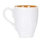 DEMDACO Dean Crouser Horse Head Watercolor Brown On White 16 Ounce Glossy Stoneware Mug With Handle