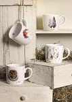 Royal Worcester Wrendale Designs Gigi Horse Mug | 14 Ounce Large Coffee Mug with Horse Design | Made from Fine Bone China | Microwave and Dishwasher Safe