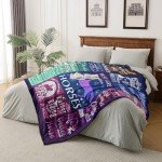 WLLHEO Horse Gifts for Girls, Horse Blanket, Horses Lovers Throw Blankets for Women Girls Christmas Birthday Decor Gifts 60"x50"