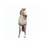Schleich Horse Club - Andalusian Stallion - 5" Hand-Painted Collectable, Realistic Toy Horse Figurine for Girls and Boys. Durable Educational Figure for Fun Imaginative Play. Kids Toys Ages 5+ 14894