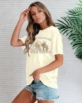 Western Cowgirl Shirt Wild Flowers Wild Horses Shirt Vintage Country Concert Shirt Rodeo Graphic Tee