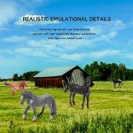 12 Pieces Horse Foal Toy Figures Realistic Horse Toy Miniature Horses Toys Kids Toddlers Horse Playset Horse Party Favors Educational Toy for Club Cake Topper Christmas Birthday Supplies