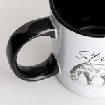 DaySpring Strength: Relying on God for All Things-Farm Fresh Faith Horse and Colt Inspirational Christian Ceramic Mug, 12 ounces, White