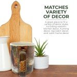 Rivers Edge Products Horse 3D Ceramic Coffee Mug with Handle, 15 Ounces, Espresso Cups and Coffee Cups Ceramic, Perfect for Coffee, Expresso, Latte, or Tea, Horse Scene